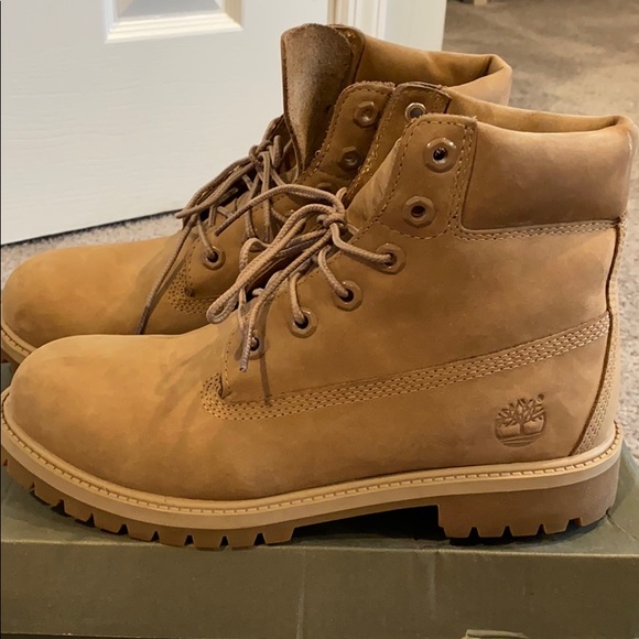 sand colored timberland boots